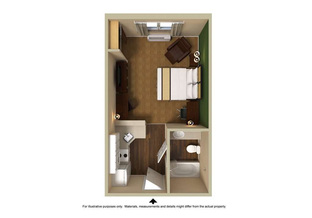 Extended Stay America Suites - Raleigh - Cary - Regency Parkway North Ruang foto